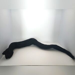 SYNETHETIC Dreadlocs Hair Extensions. Black. 0.06 cm 10 Strands 22 inch